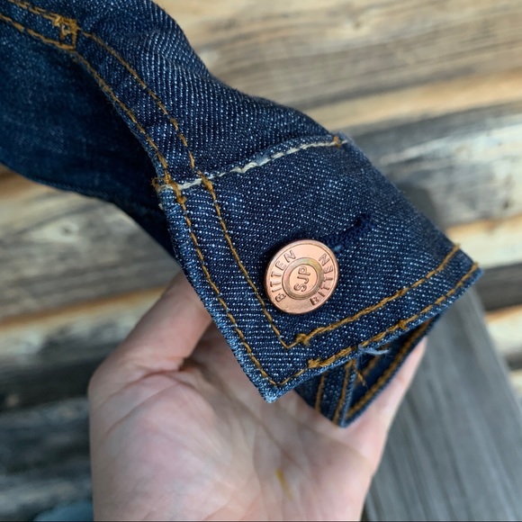 Bitten Sarah Jessica Parker Denim Jean Jacket - Picture 6 of 8